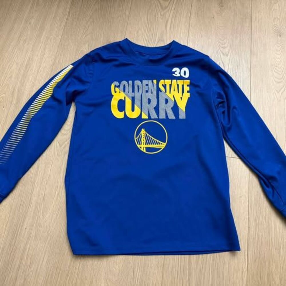 NBA Golden State Warriors Stephen Curry Long Sleeve Shirt